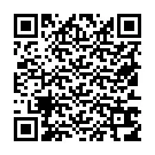 Código QR para número de telefone +19513616416