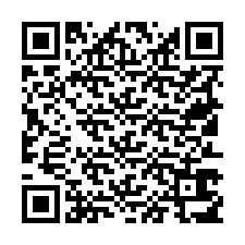 Código QR para número de teléfono +19513617864