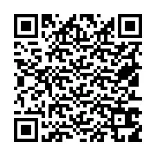 Código QR para número de telefone +19513619463