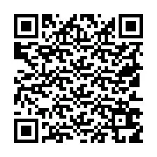 電話番号のQRコード +19513619614