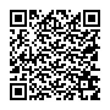 Código QR para número de telefone +19513619764