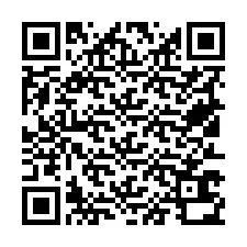 QR-kood telefoninumbri jaoks +19513630163