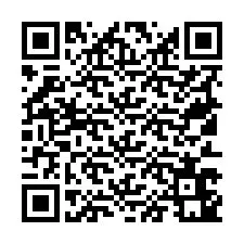 QR-code voor telefoonnummer +19513641510