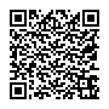 Codice QR per il numero di telefono +19513661018