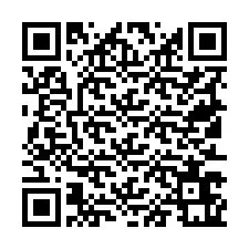 QR Code สำหรับหมายเลขโทรศัพท์ +19513661594