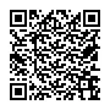 QR Code pour le numéro de téléphone +19513664347