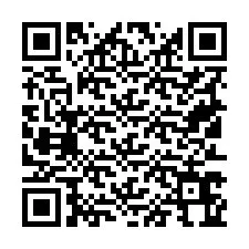 Kode QR untuk nomor Telepon +19513664465