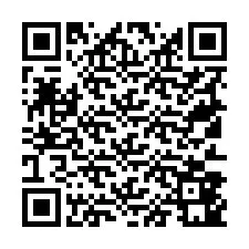 Código QR para número de telefone +19513841310