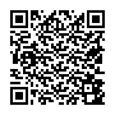 電話番号のQRコード +19513842736