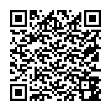 QR kód a telefonszámhoz +19513842991