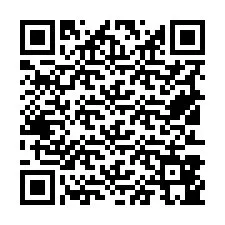 QR-koodi puhelinnumerolle +19513845467