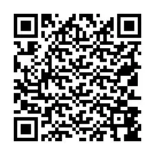 QR-koodi puhelinnumerolle +19513846370