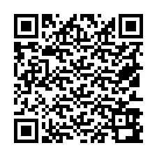 QR-koodi puhelinnumerolle +19513992913