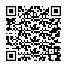 QR-код для номера телефона +19513998890