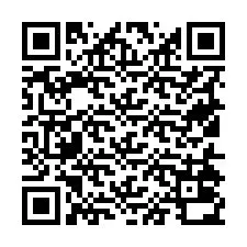 QR-Code für Telefonnummer +19514030812