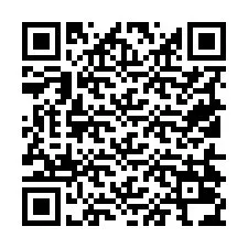 QR Code pour le numéro de téléphone +19514034419