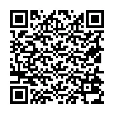 QR-koodi puhelinnumerolle +19514034842