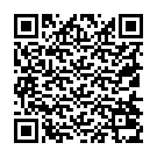 Código QR para número de telefone +19514035600