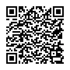 Kod QR dla numeru telefonu +19514037846