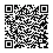 Código QR para número de telefone +19514038232