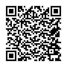 QR-Code für Telefonnummer +19514039377