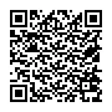 QR kód a telefonszámhoz +19514039943