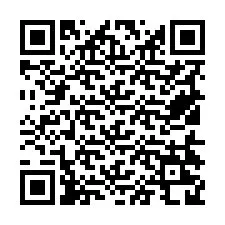 Código QR para número de telefone +19514228407