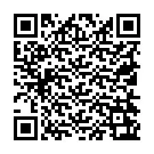 QR-koodi puhelinnumerolle +19514263428