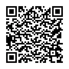 Kode QR untuk nomor Telepon +19514278861