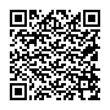 Código QR para número de teléfono +19514574461