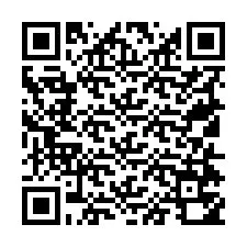 QR kód a telefonszámhoz +19514750470