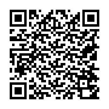 Kode QR untuk nomor Telepon +19514750695