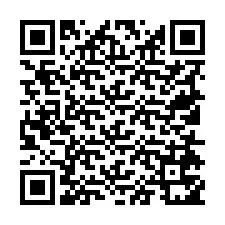 Codice QR per il numero di telefono +19514751898