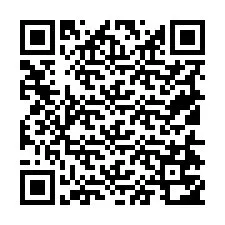 QR Code pour le numéro de téléphone +19514752111