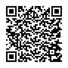 QR Code pour le numéro de téléphone +19514753384