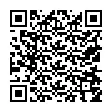 Código QR para número de teléfono +19514754385