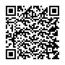 QR-koodi puhelinnumerolle +19514754698