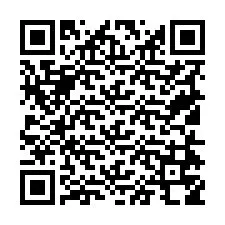 Kode QR untuk nomor Telepon +19514758021