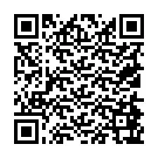 QR Code สำหรับหมายเลขโทรศัพท์ +19514867149