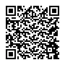 QR код за телефонен номер +19514889765