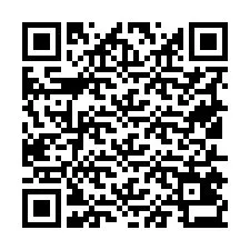 Código QR para número de teléfono +19515433462