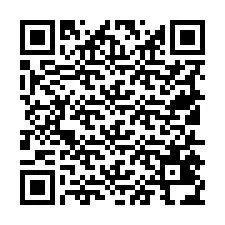 Codice QR per il numero di telefono +19515434564