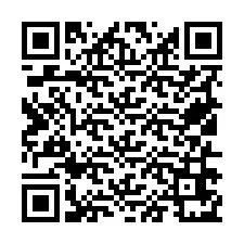 QR-koodi puhelinnumerolle +19516671073