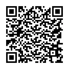 Kode QR untuk nomor Telepon +19516674314