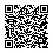 QR-code voor telefoonnummer +19516876685