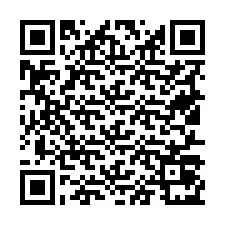 Codice QR per il numero di telefono +19517071922