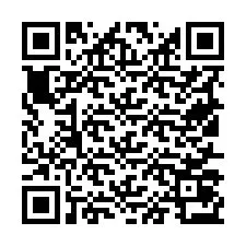 Código QR para número de telefone +19517073396