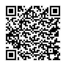 QR Code สำหรับหมายเลขโทรศัพท์ +19517074214