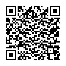 Código QR para número de teléfono +19517078423