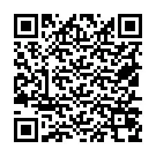 Codice QR per il numero di telefono +19517078663